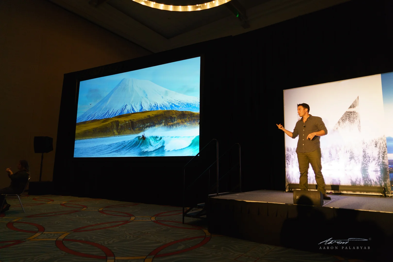 Chris Burkard discussing what went into shooting one of his most iconic images