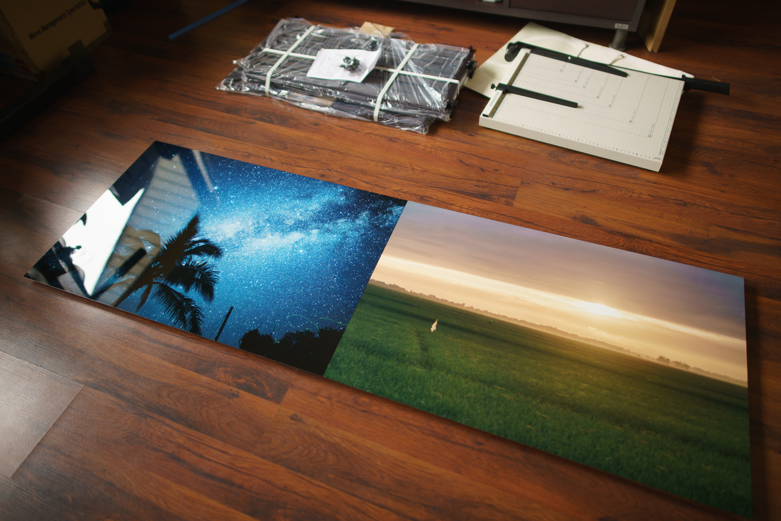My two newest 20x30 inch metal prints
