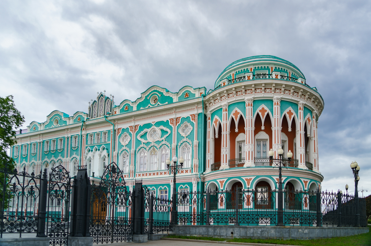 The Sevastyanov House, the most beautiful building in the city