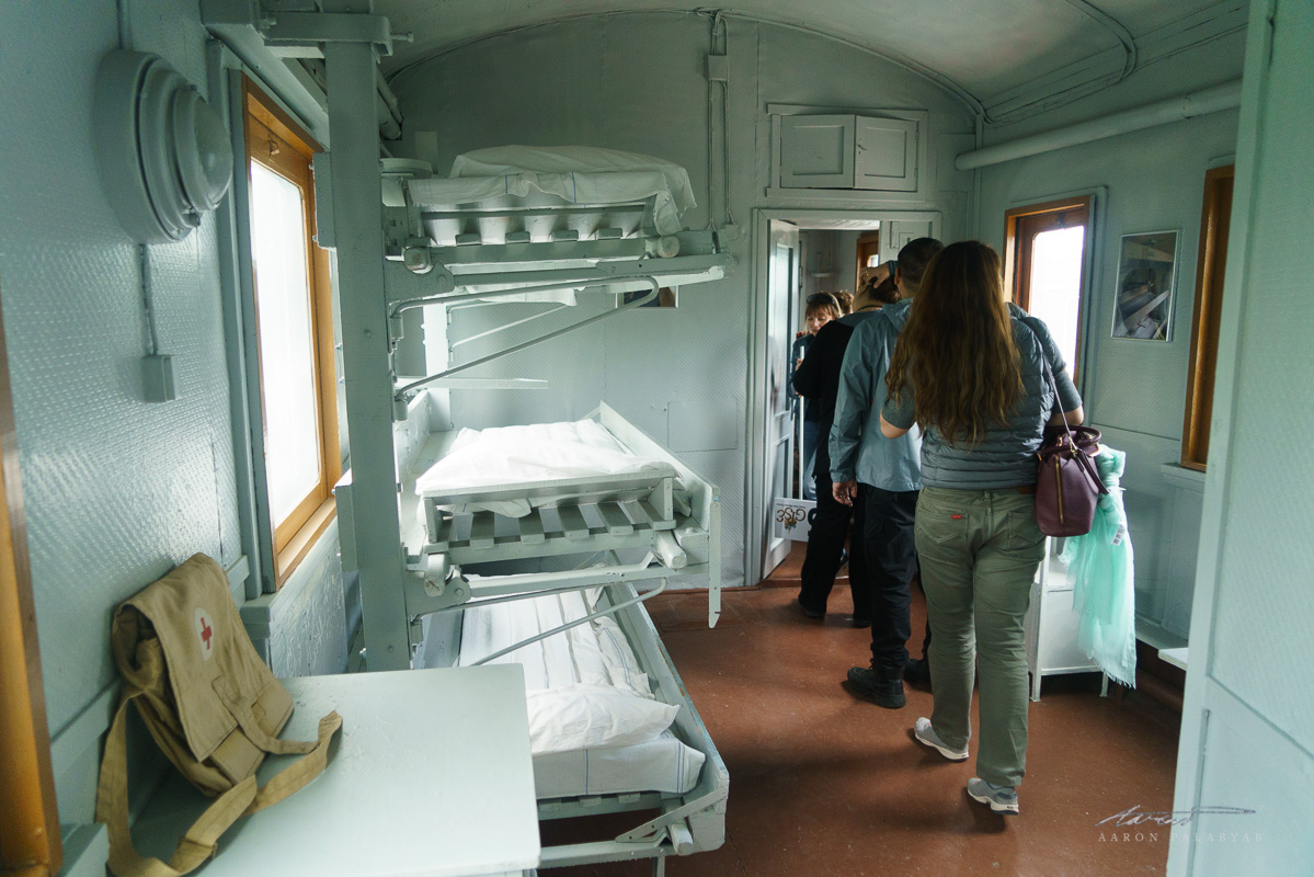 WWII medical train carriage
