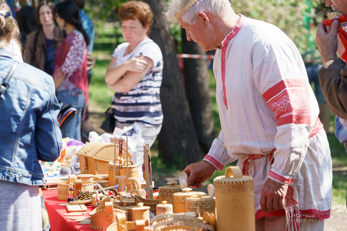 Crafts fair at Irkutsk