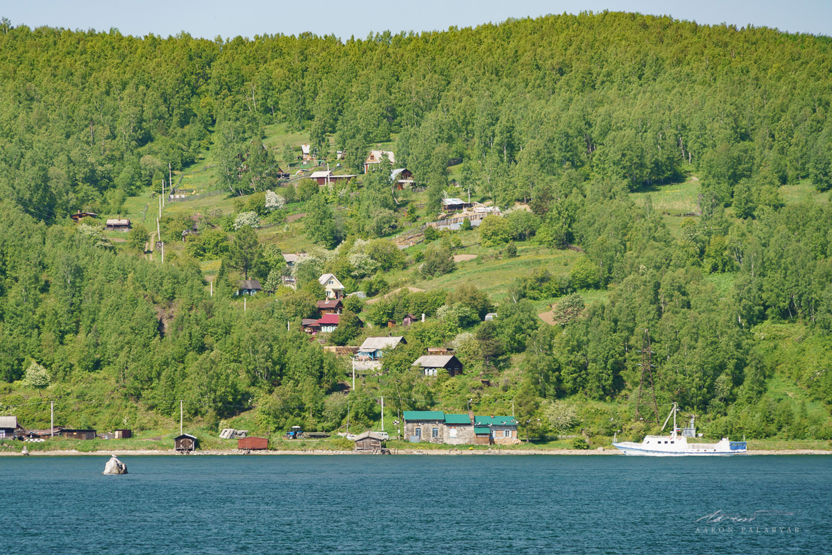 The opposite bank of the Angara