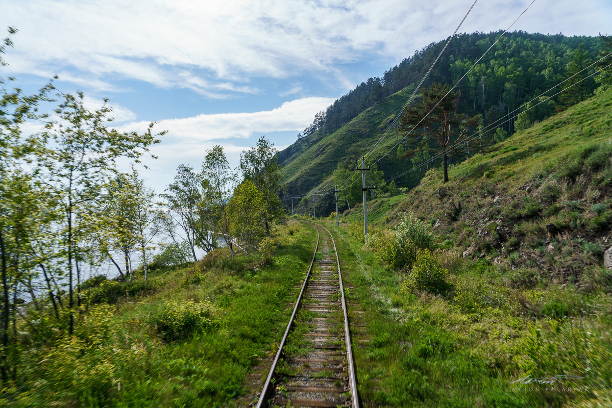 Front of the train view
