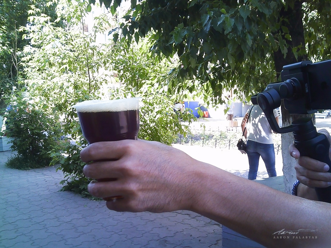 A lovely cup of kvass