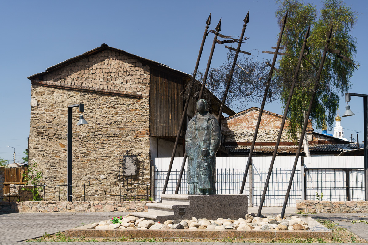 A monument to the victims of oppression under the Bolsheviks