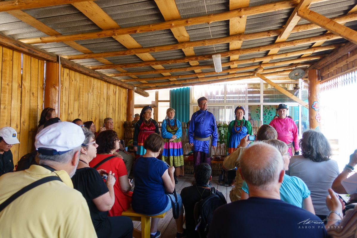 Time for a show at the Old Believer village