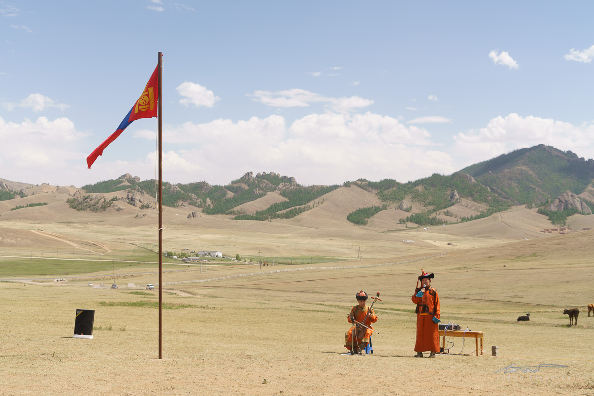 Opening festivities with a traditional Mongolian throat singing performance