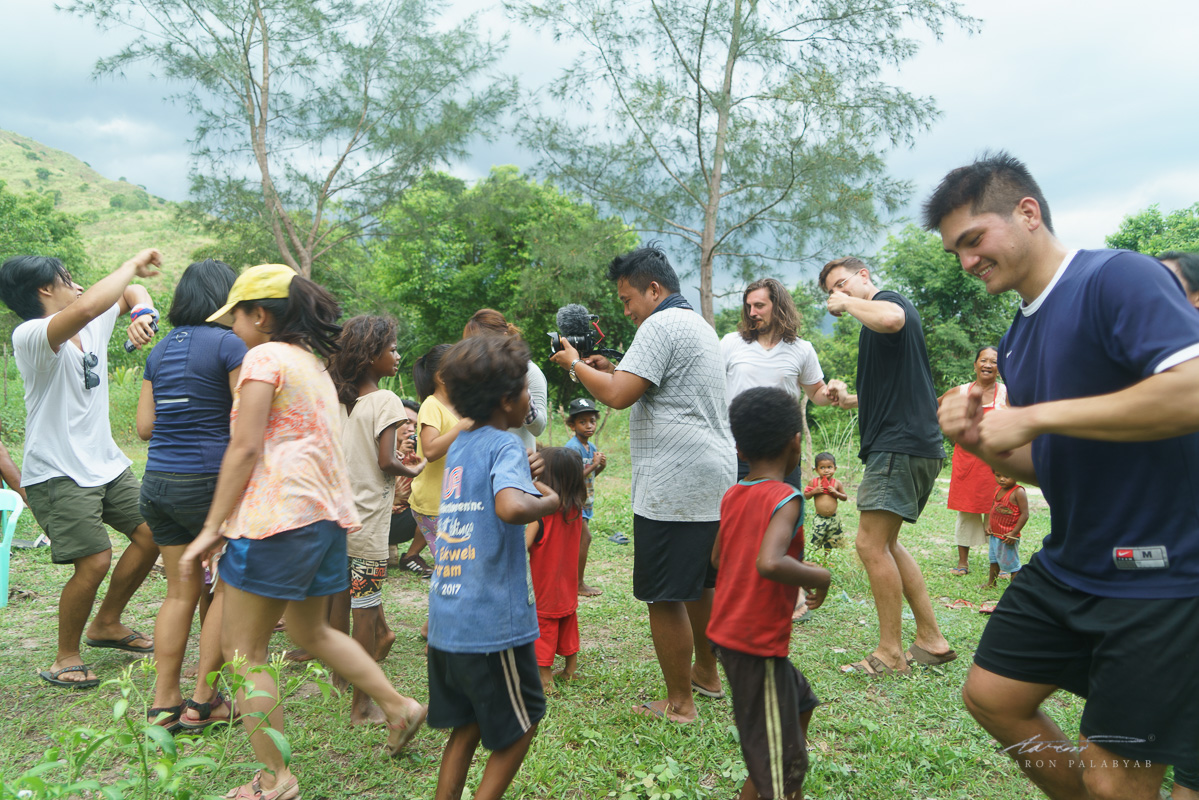 Festivities with the locals