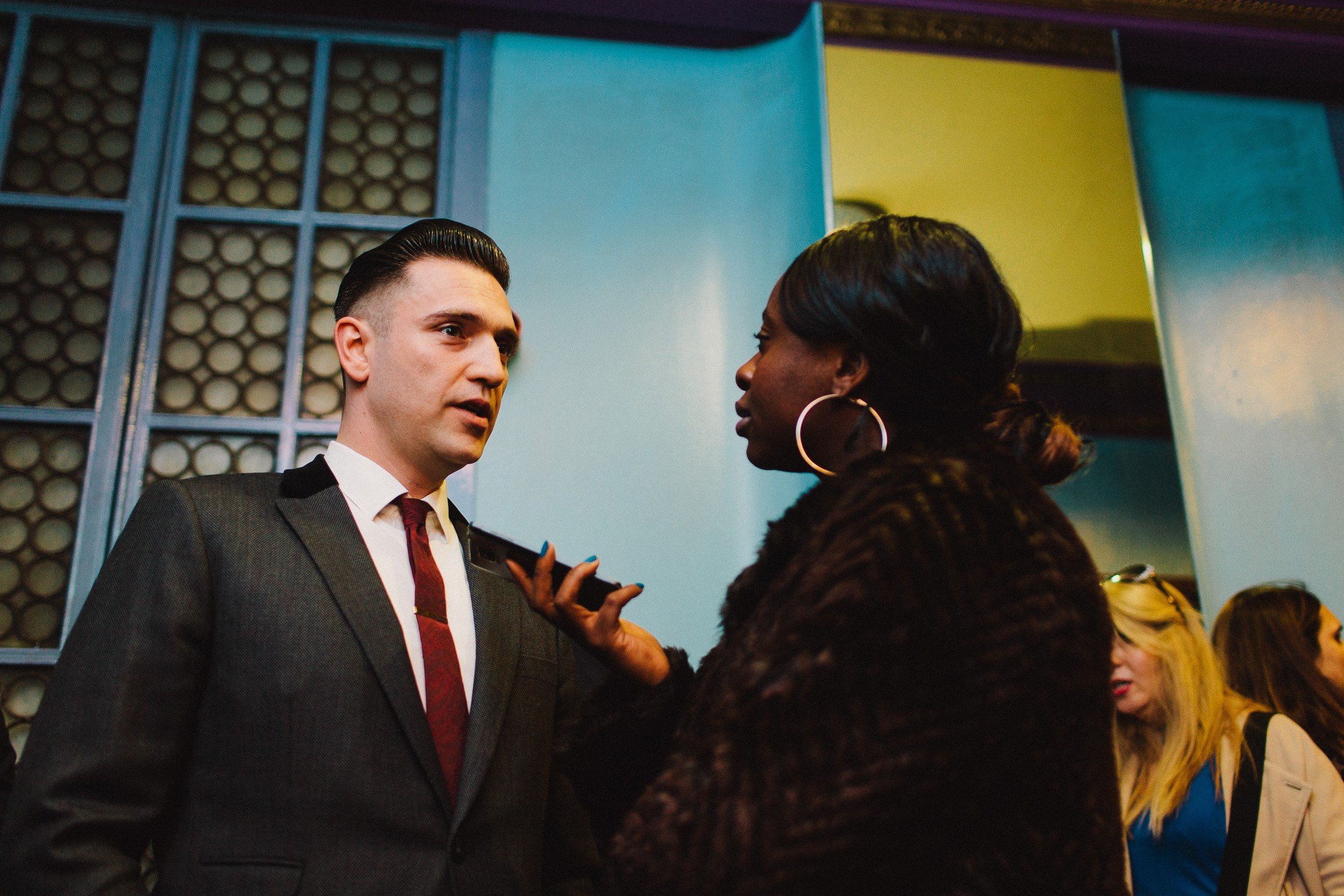 Reg Traviss p&aring; premi&auml;ren av sin film Anti-Social i London. 

#regtraviss #cineworld #haymarket