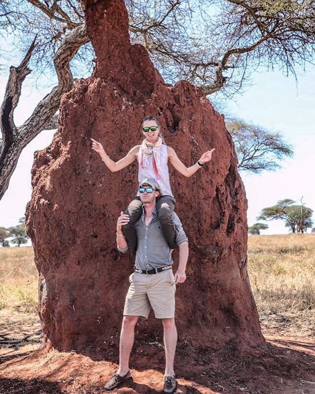 A couple of &ldquo;professional&rdquo; safari guides talking about termites (again...). #onsafari #wellnessinthewild #dontforgetthesmallstuff #safari #termites #morethanmeetstheeye #dowhatyoulove #lovewhatyoudo