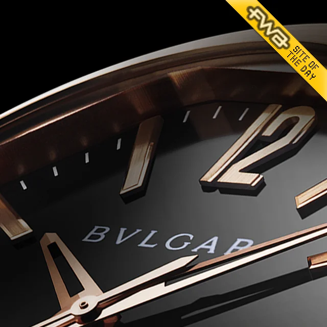  Bulgari Octo is a mobile website nominate to FWA award 