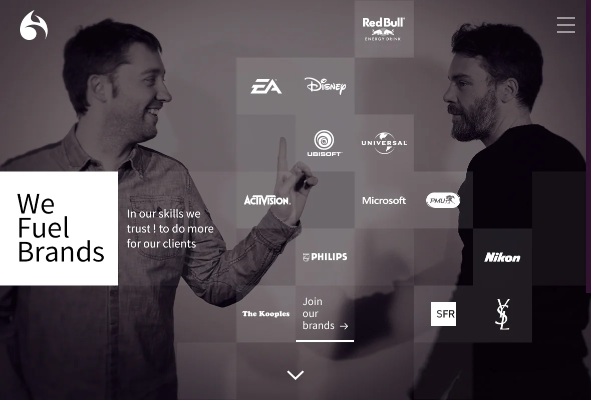 Carburant Agency — Brands section
