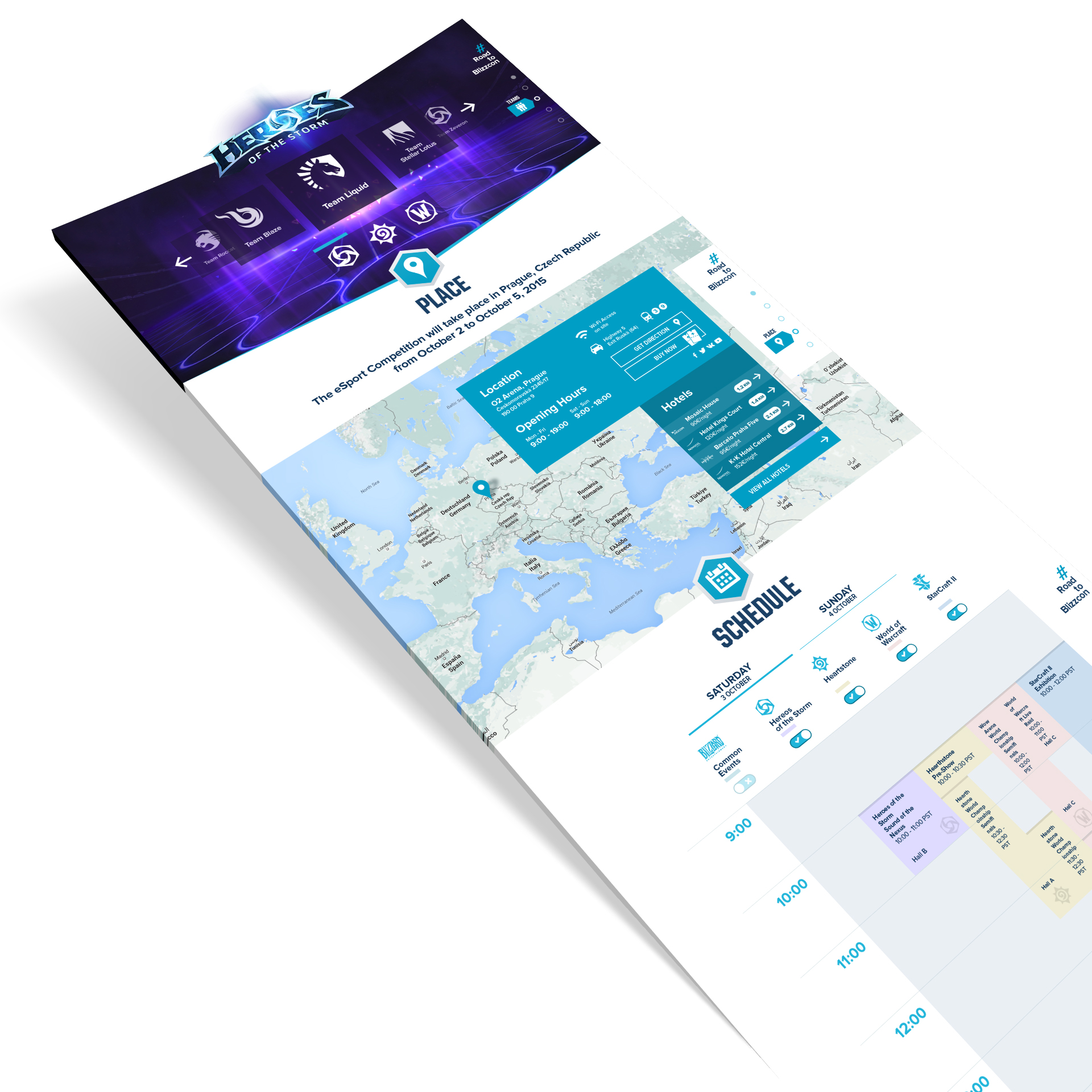 Blizzard Entertainment Road to BlizzCon Europe 2015 — Desktop view