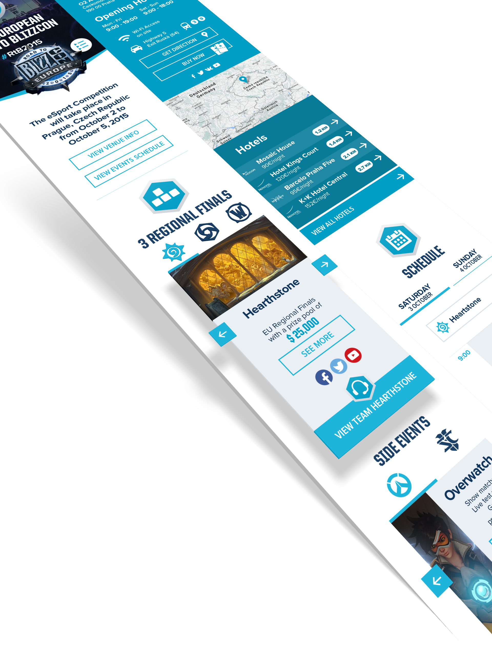 Blizzard Entertainment Road to BlizzCon Europe 2015 — Mobile view