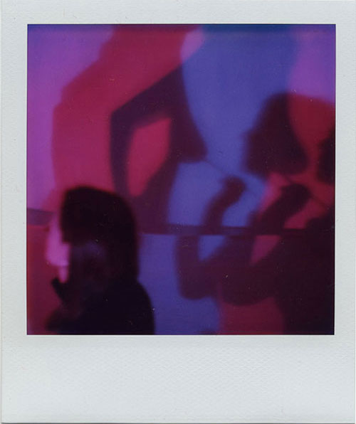 Her Lover’s Shadow #1 , From Her Lover’s Shadow…Traces from the Snuff Box Archive of Desire , 2004. Four Photo-Snuff Box Objects composed of SX-70 Polaroid photographs, cigar boxes, velvet fabric, and Betty Page photo-buttons.