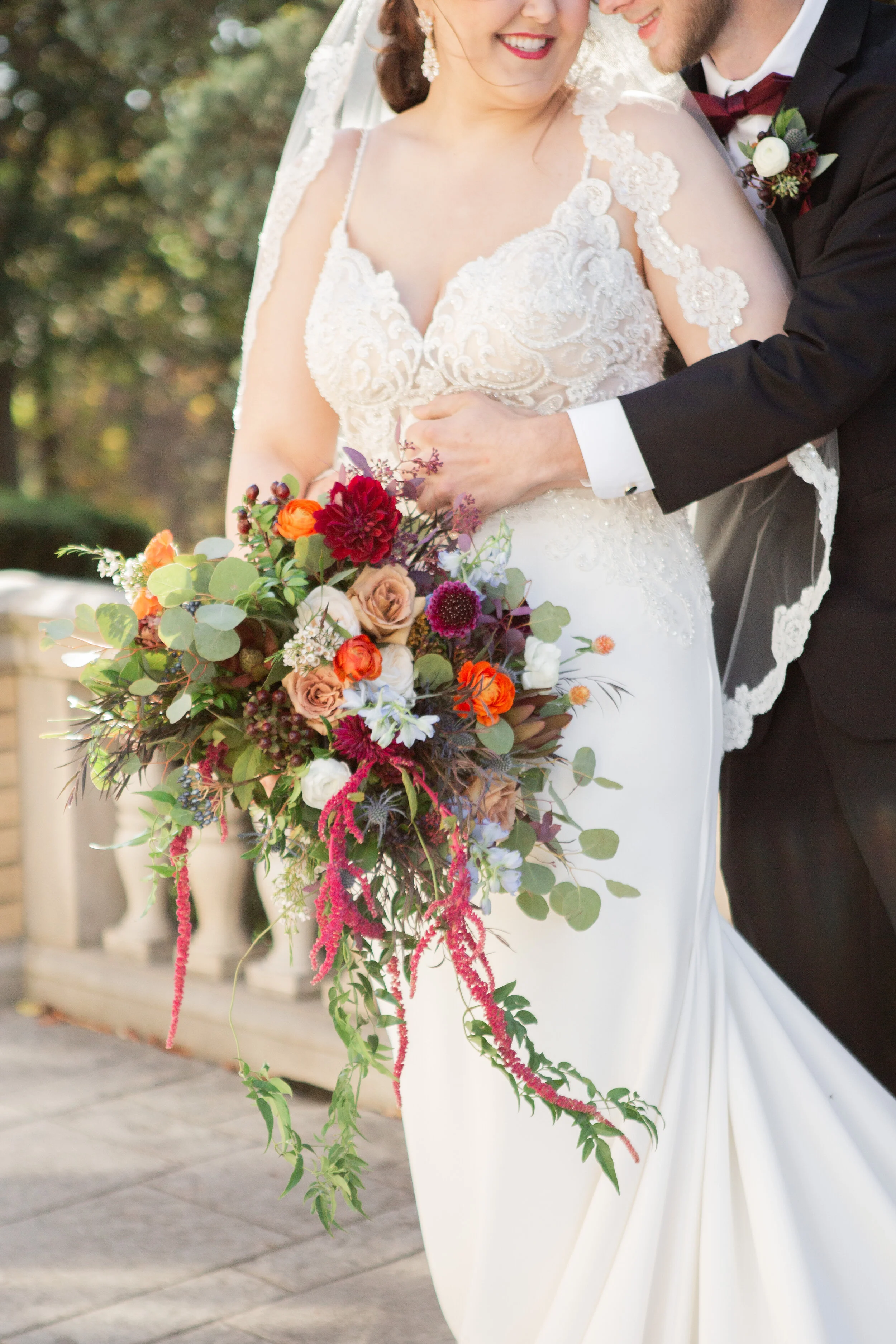 Alexis and Jude's Fall Wedding at Indianapolis' Laurel Hall