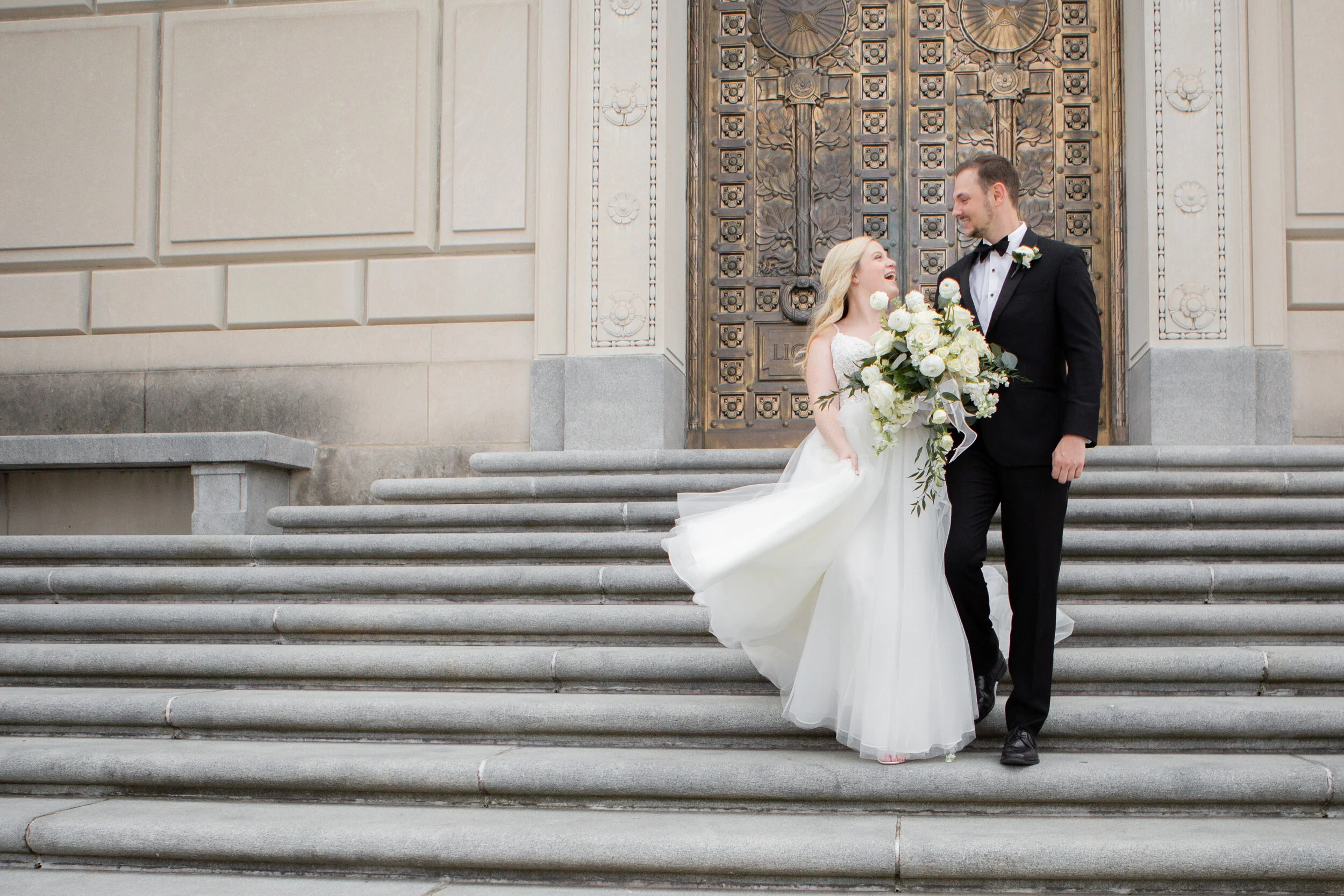 Hannah and Mark's Indianapolis Wedding at the Omni Hotel