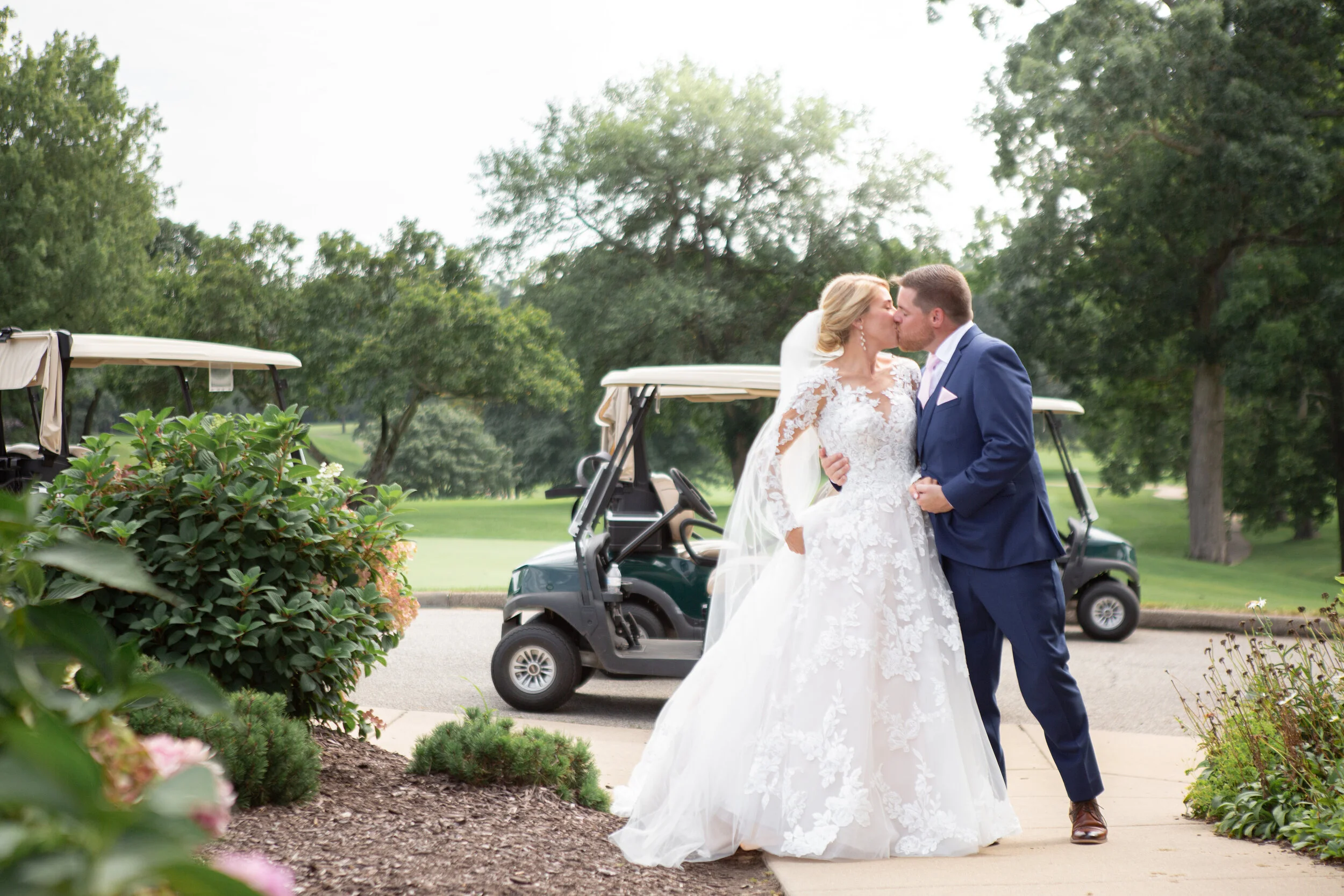 Meghan and Troy's Summer Wedding at the South Bend Country Club