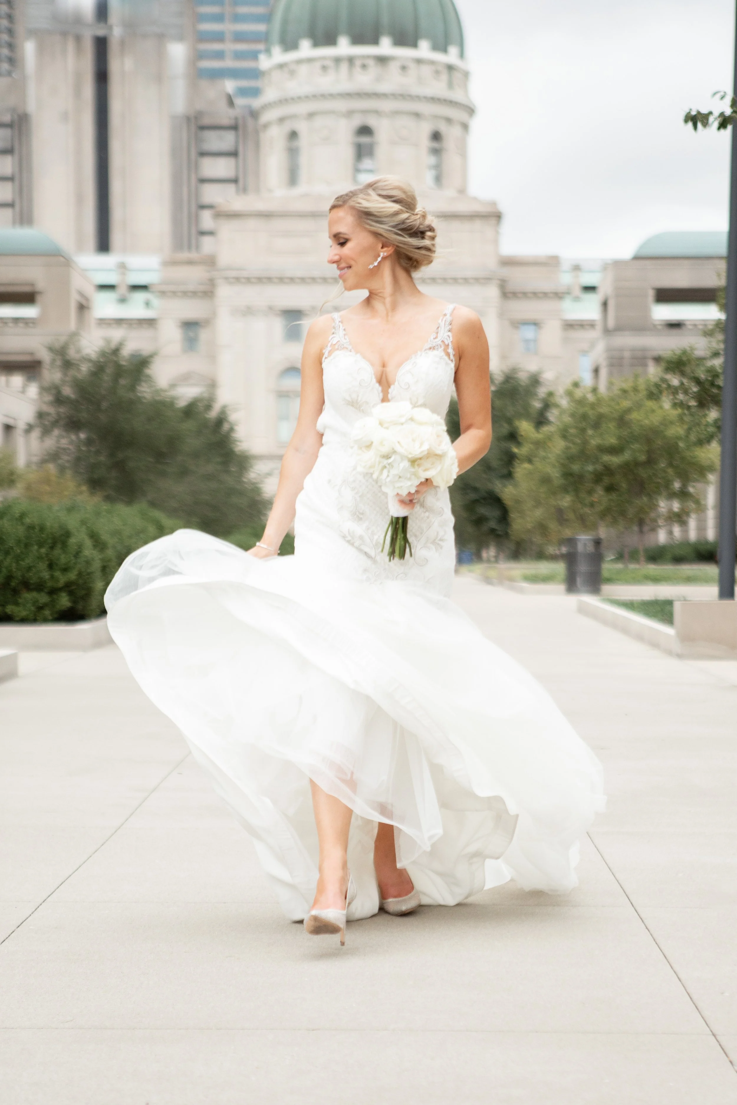 Kelsie and Mike's Fall Wedding at the Conrad in Indianapolis