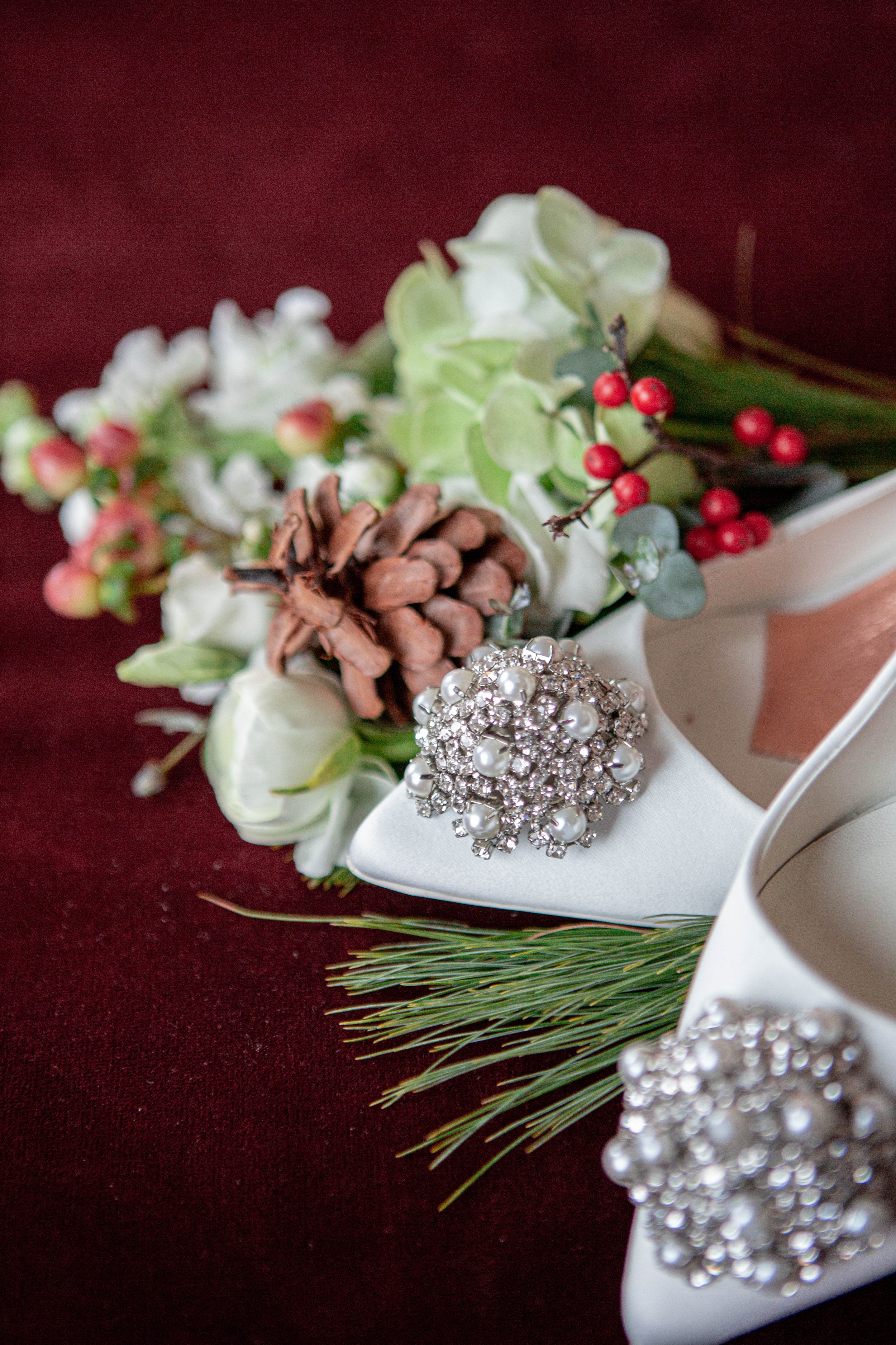 Megan and Jack's Christmas Wedding at Union Station in Indianapolis