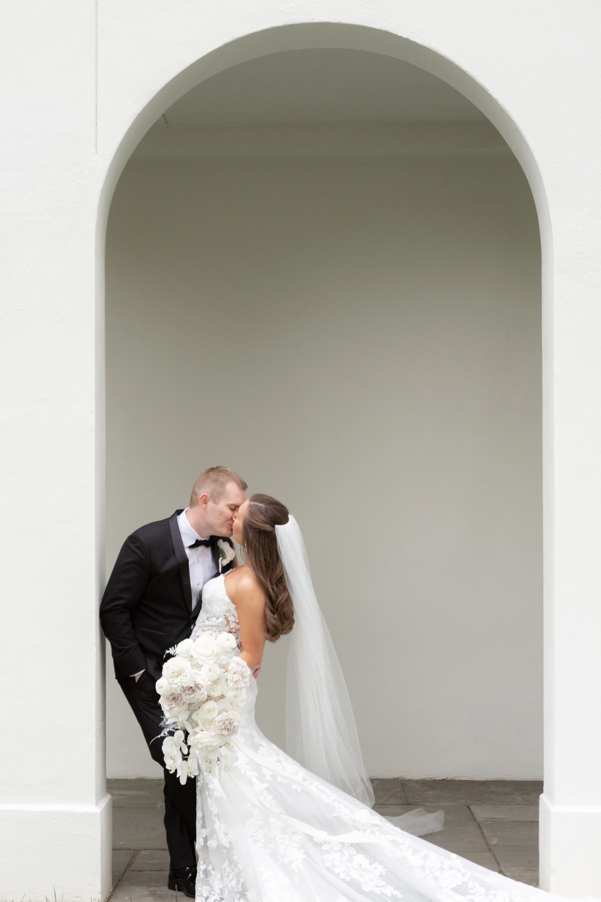 Kristin and Brad's Spring Bloom Wedding at Newfields