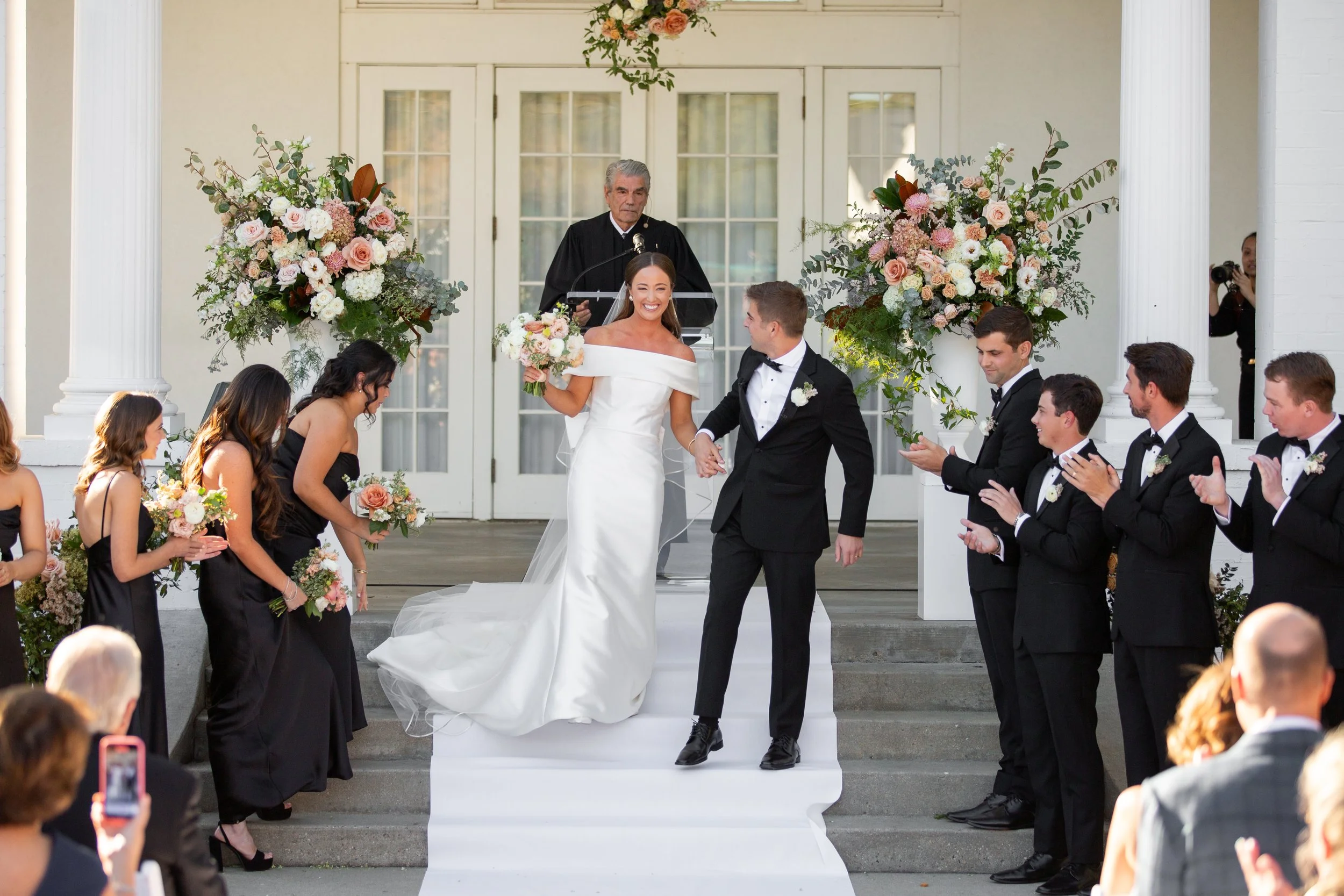 Helen and Campbell's Romantic Fall Wedding at the Woodstock Country Club in Indianapolis