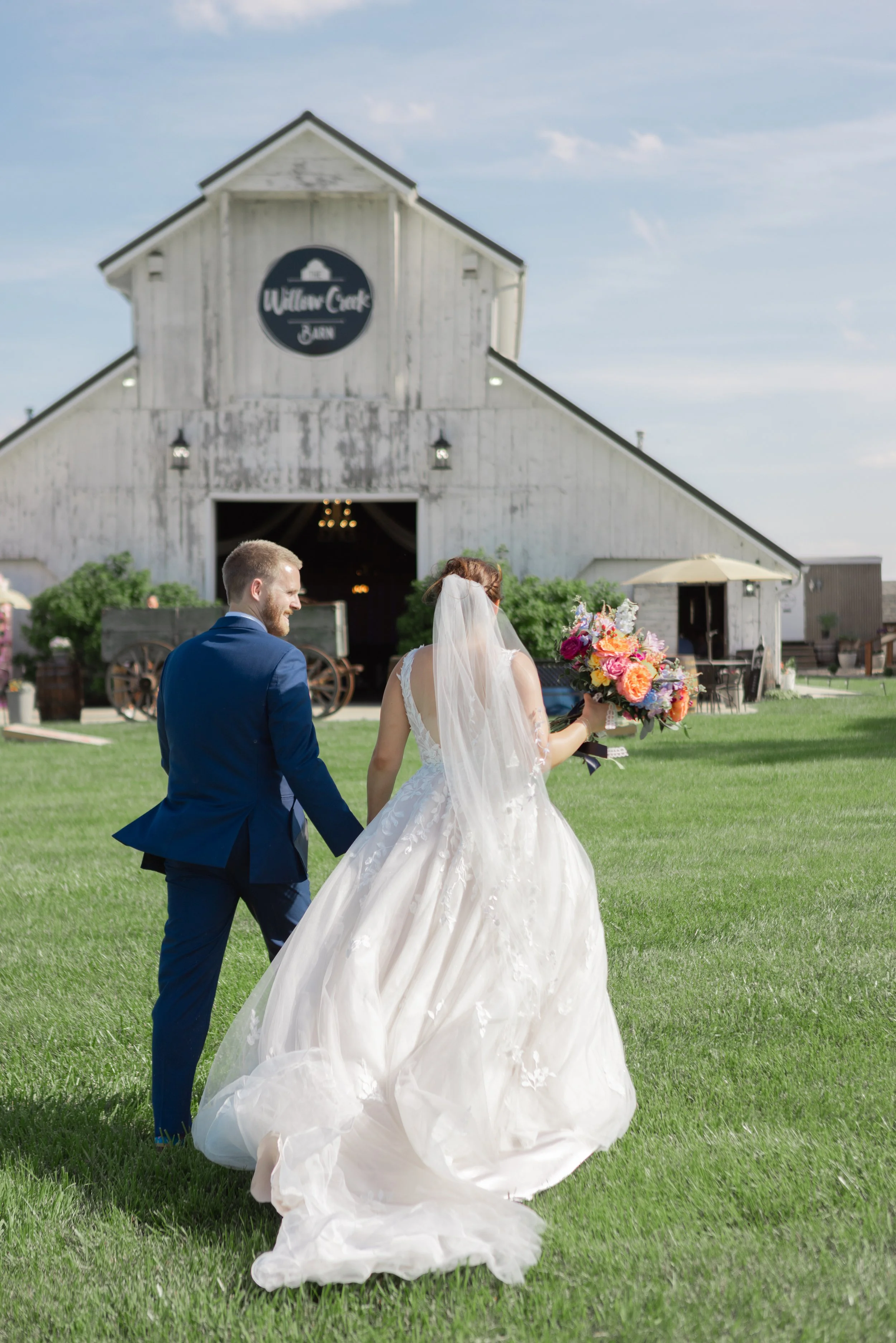 Paige and Cade's Wedding at the Willow Creek Barn! 
