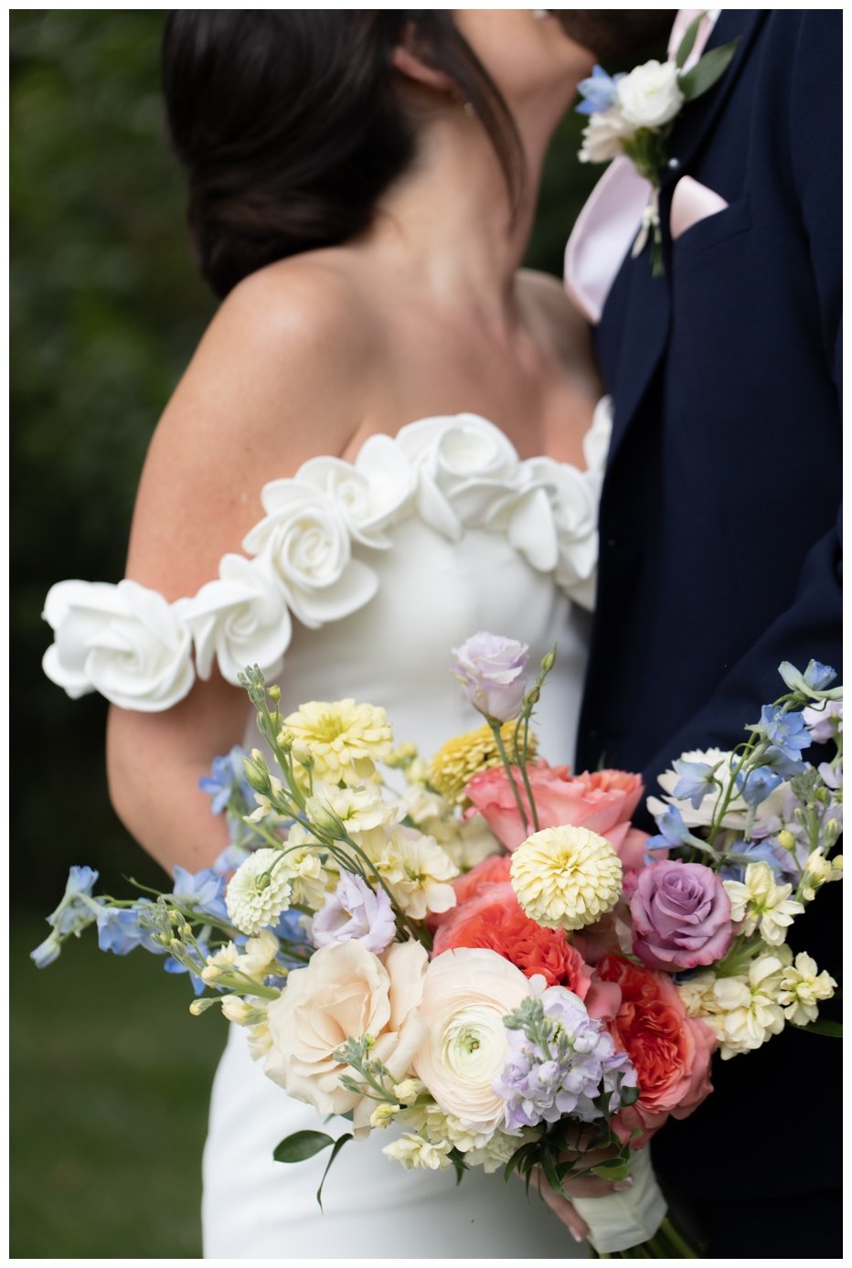 Abby and Jacob's Garden Wedding at the Conservatory at Evergreen