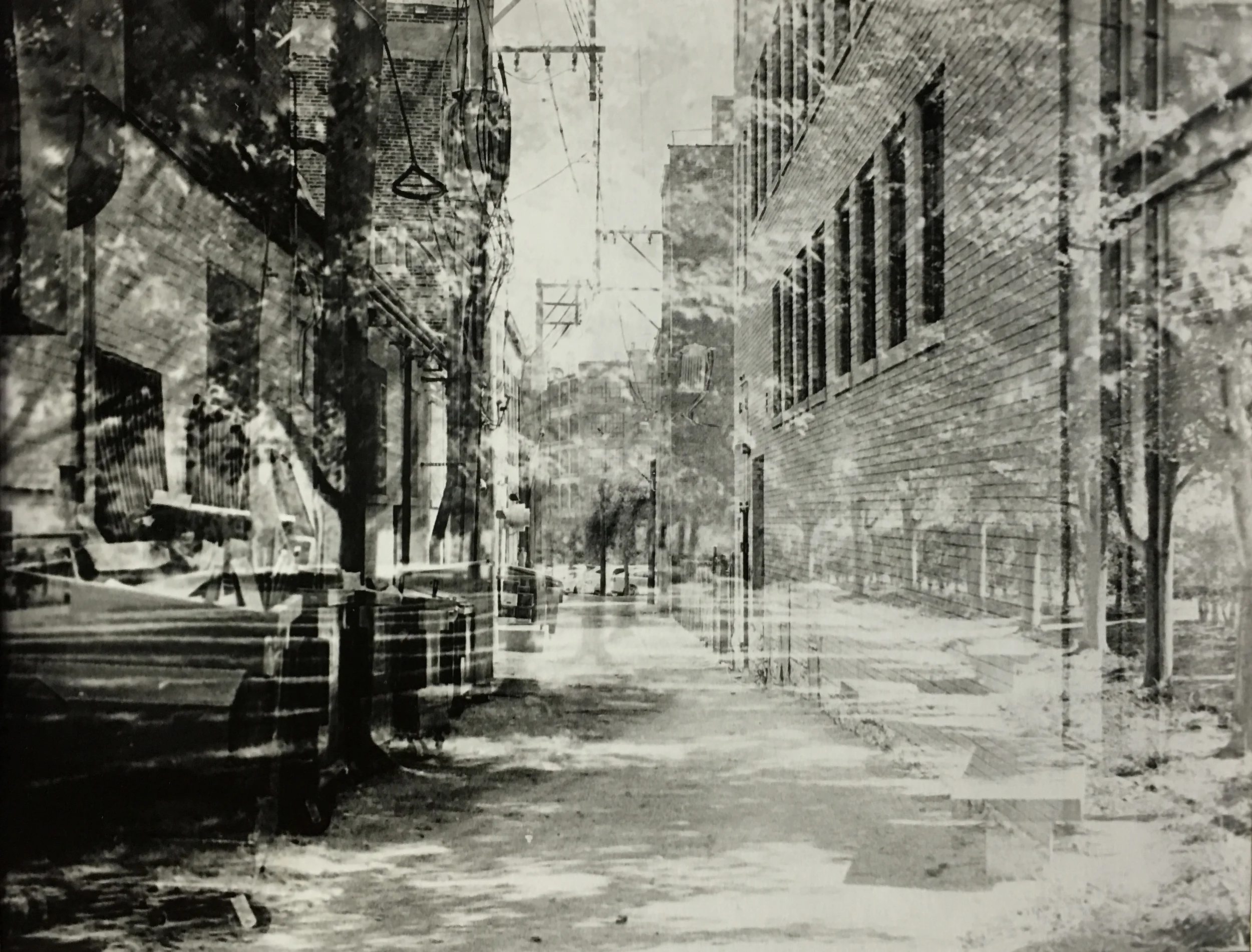 Class: Photography II Fall 2015 Assignment: Pushing the Limits / Alternative Approaches Media: Silver Gelatin Print Student: Scott Westcott