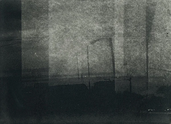 IL Route 3 2013 Photopolymer Intaglio Print on Paper 5" x 7"