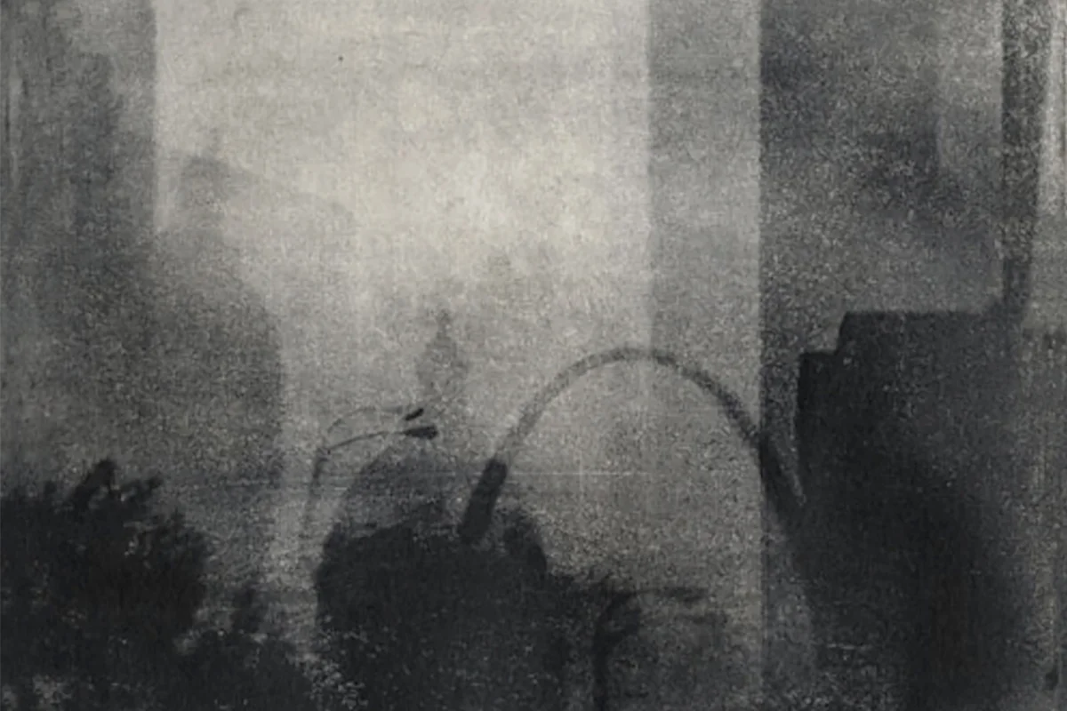 Arch and Courthouse 2013. Intaglio print on paper. - 5” x 7”