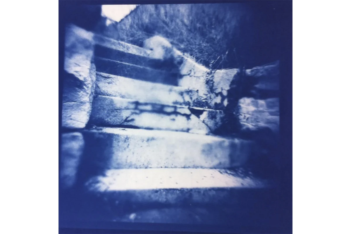 Alton, Illinois 2016. Cyanotype on paper. - 8” x 8”