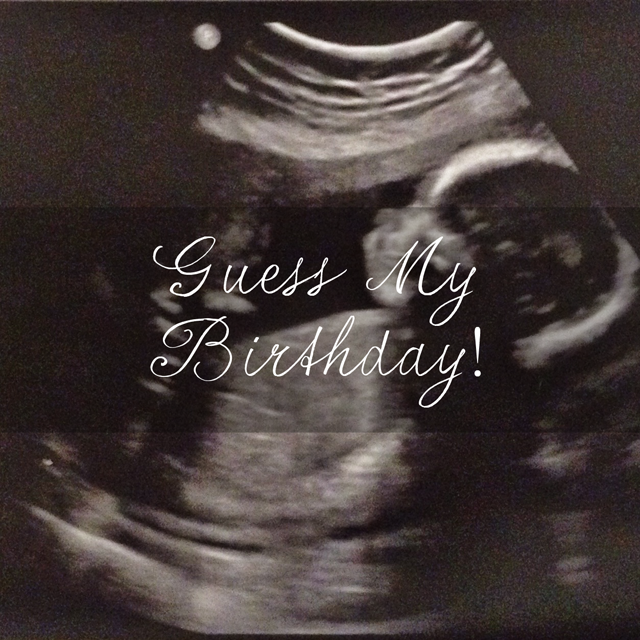 Guess Cook Baby #2's Birthday - Contest! 