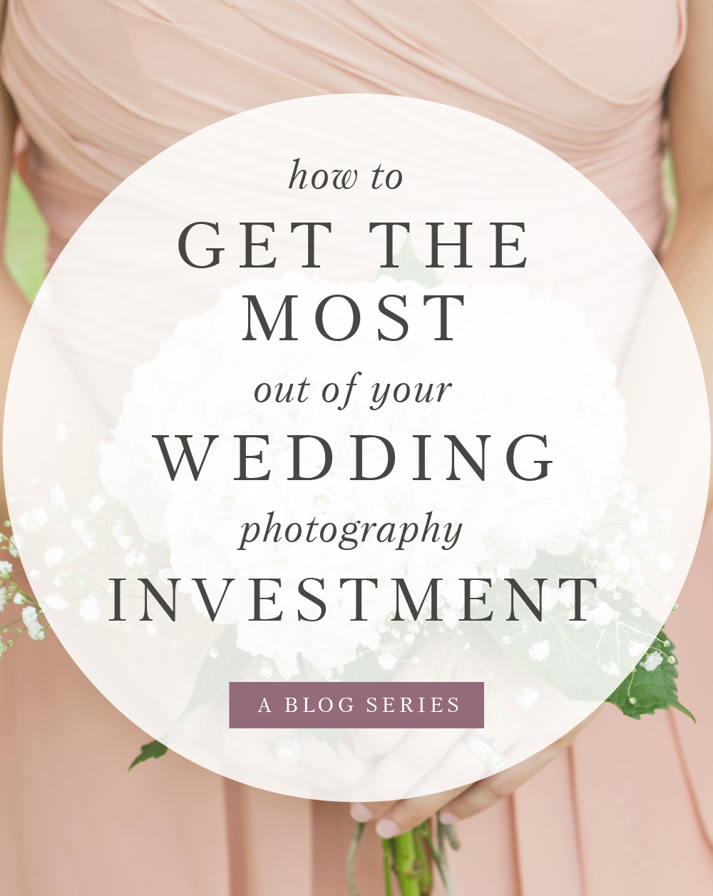 How to Get the Most Out of Your Wedding Photography Investment, Part 1
