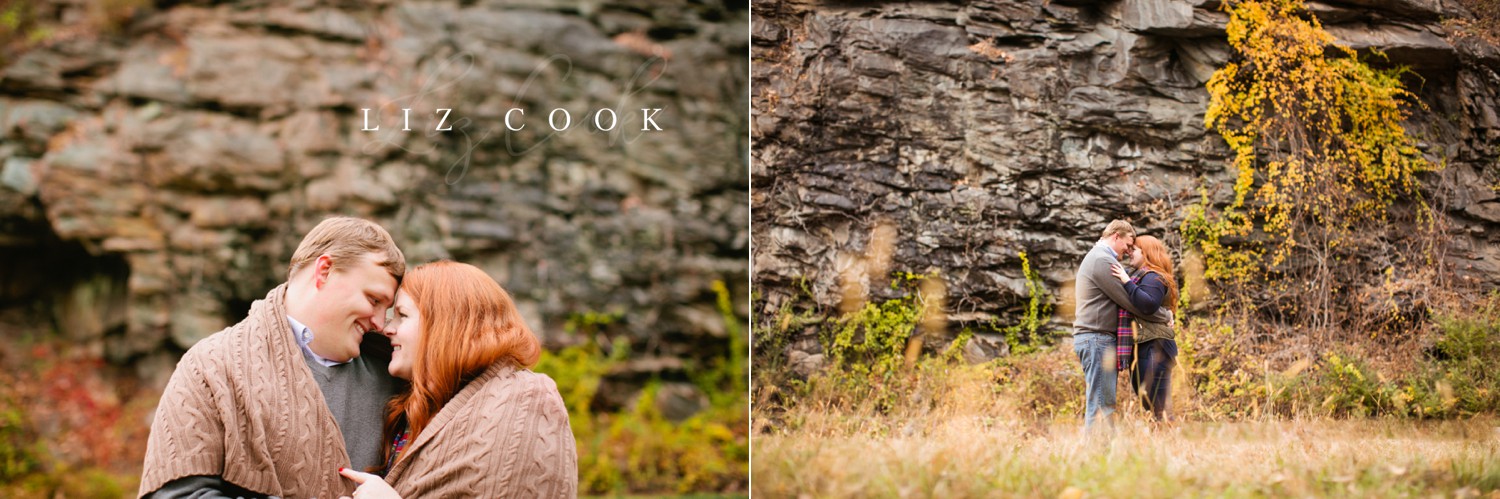 Engagement Portraits on the Blue Ridge Parkway in Central Virginia