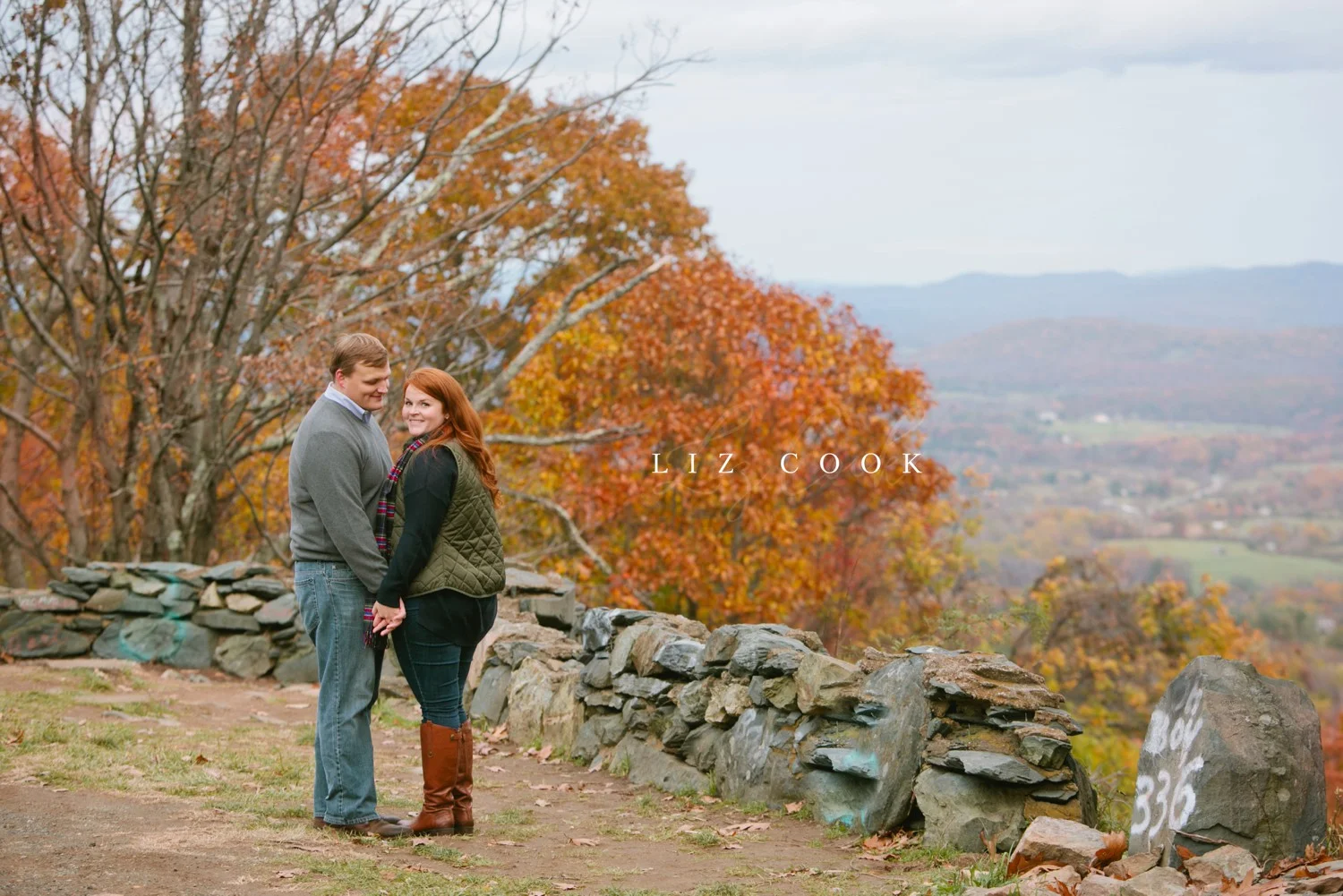 Michael &amp; Marilyn's Blue Ridge Parkway &amp; Charlottesville Engagement Session