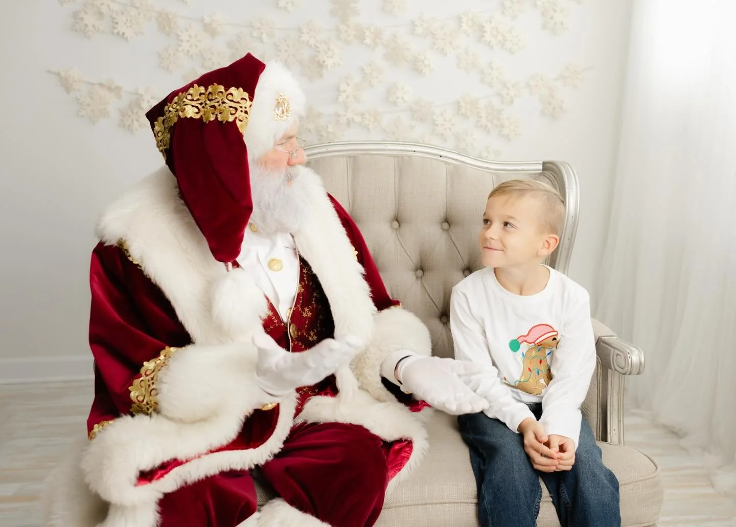 &ldquo;Hey B! How old are you now? 6 or 7?&rdquo;
B &mdash; 😑

Santa brought his Gen A sense of humor this year and we were here for it!!! 😆 We had so much fun this year at our Santa Experience near Lynchburg, VA!!