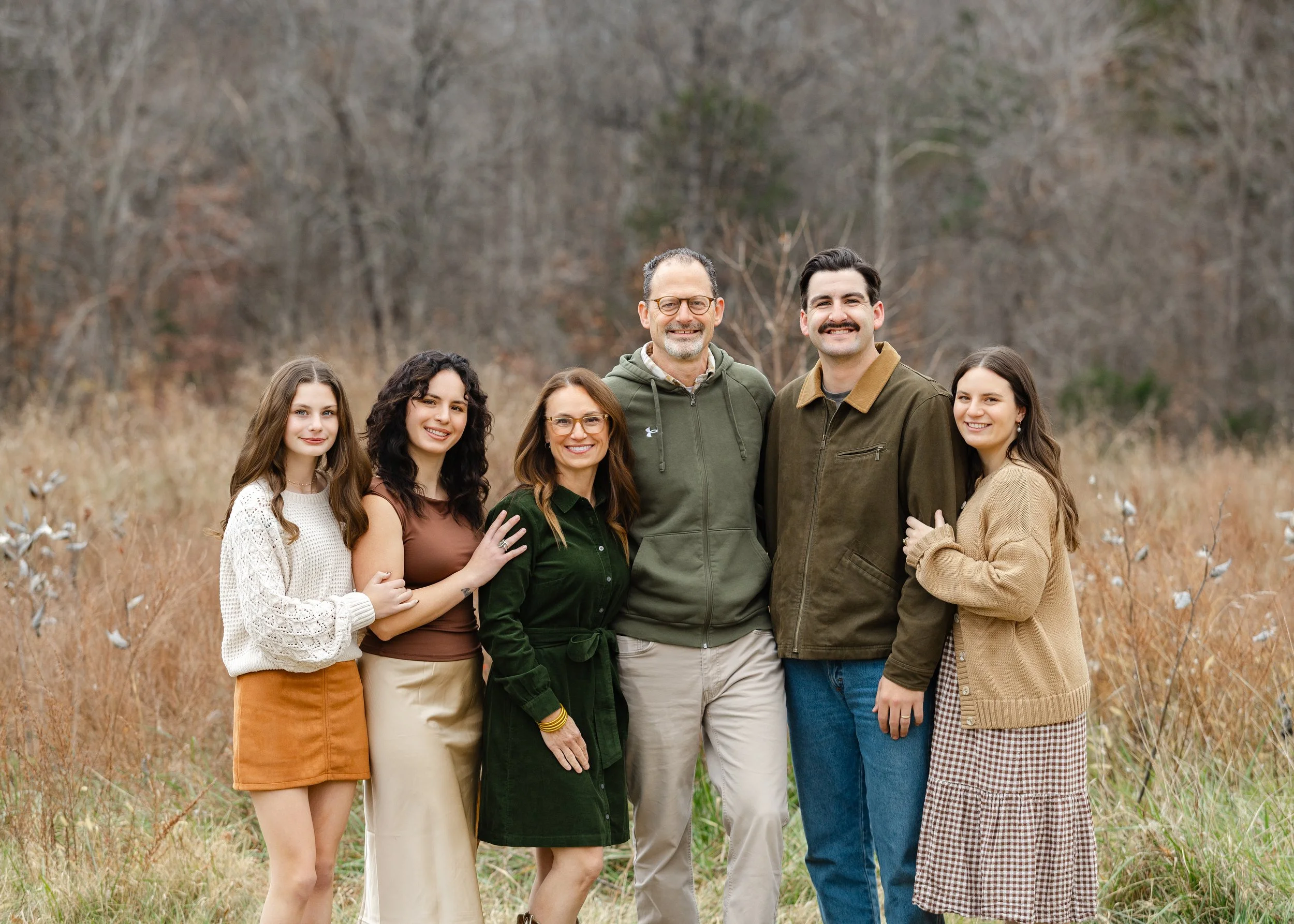 Large Family Session at The Field Location | Lynchburg Family Photographer