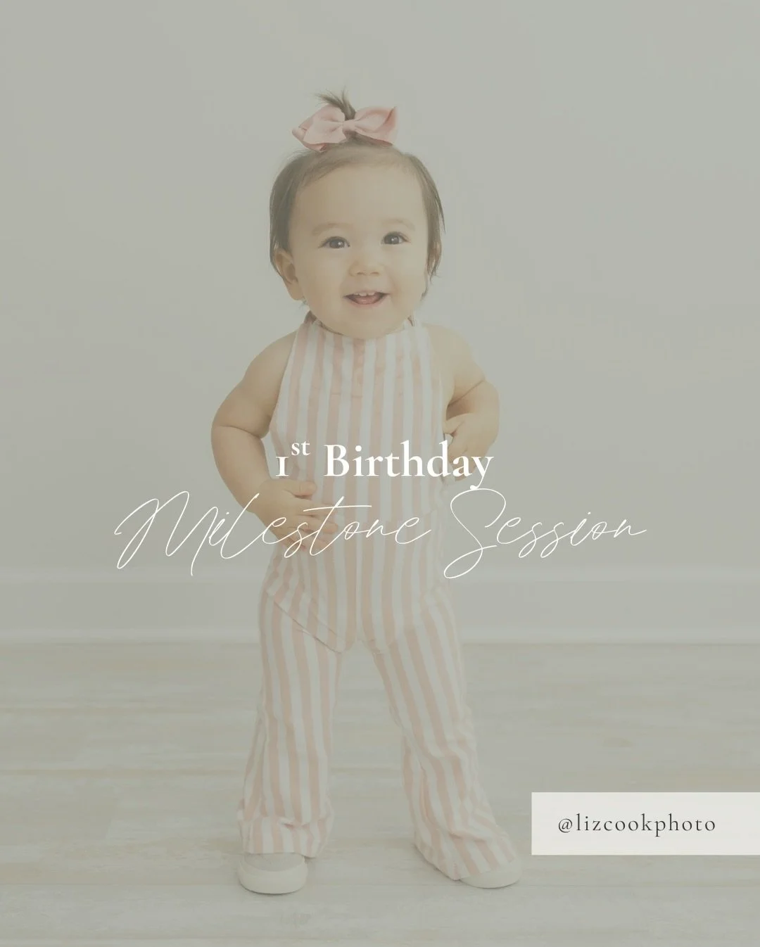 Come celebrate Baby M&rsquo;s first birthday with me! 🤍

Her session was full of sweet giggles, messy toes, and so much love &mdash; mom, dad, and big brother were all included, which made the experience feel complete. I love when milestone portrait