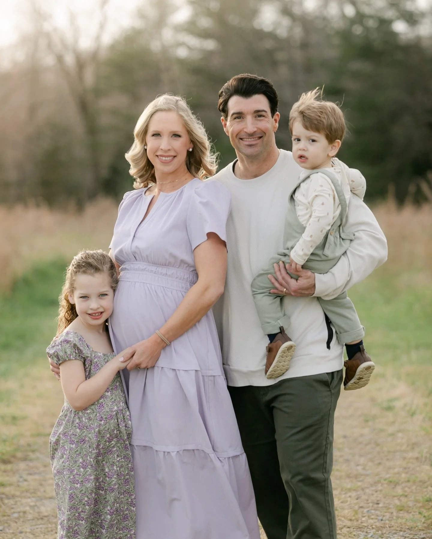 This maternity session was effortless, joyful, and full of connection. I love when maternity sessions become family sessions, too. I had the honor of photographing Pierce and Sarah&rsquo;s wedding and maternity sessions for each of their babies. Ther