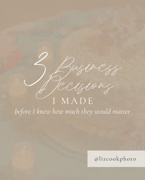 Learning as I go is a central theme in my life (and business). Each of these decisions were made quickly (in true Liz fashion), without a clear idea of what they could eventually become. A lot of hope, sure! But I held each of them loosely in my hand
