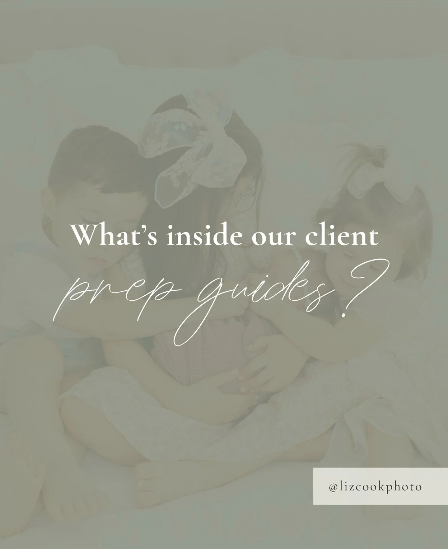 What can you expect from the prep guides?

From the moment you book, we walk you through every step of the way so nothing ever feels overwhelming or uncertain!

You&rsquo;ll have a simple timeline to follow, guidance for preparing your newborn and ol