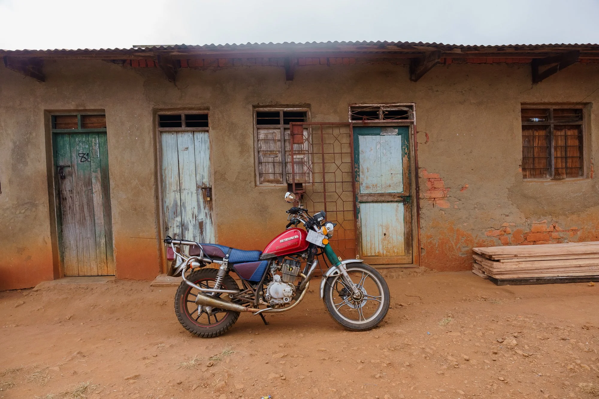  Entry to the working area of the Mengwa Women Group. 