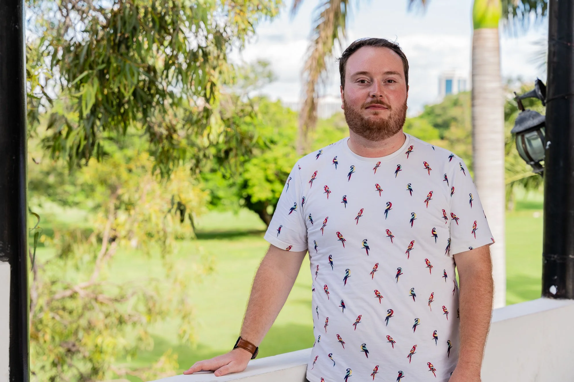 Portrait of an AKFC International Youth Fellowship participant standing outdoors in Dar es Salaam, Tanzania.