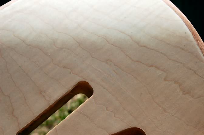 A quick touch with 320 grit, and it’s gone.