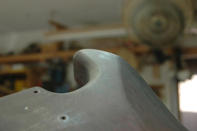 And here too. While not hyper important, getting it all flat now makes the final sanding much easier.