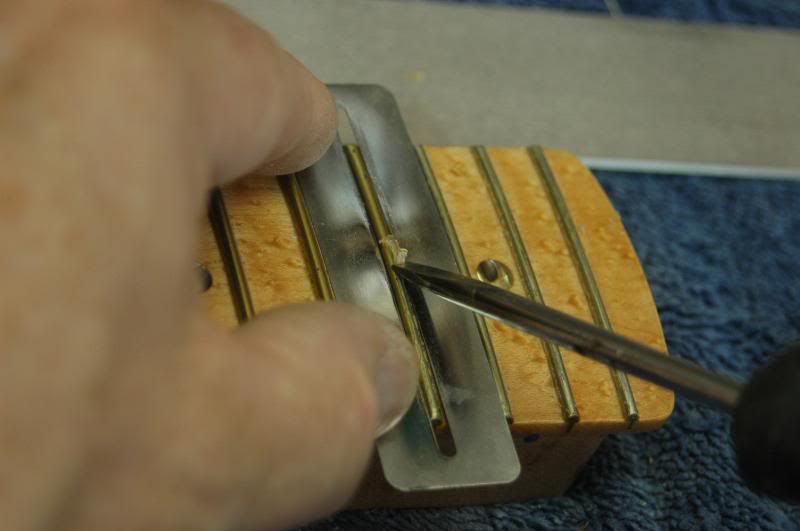  I use the fingerboard protector to prevent the inevitable slip. 
