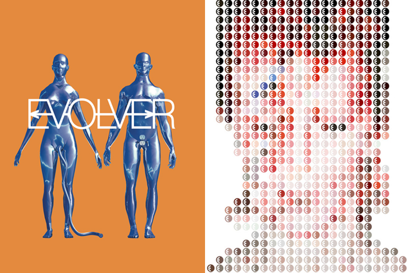 Evolver Promotional Posters & Shirts
