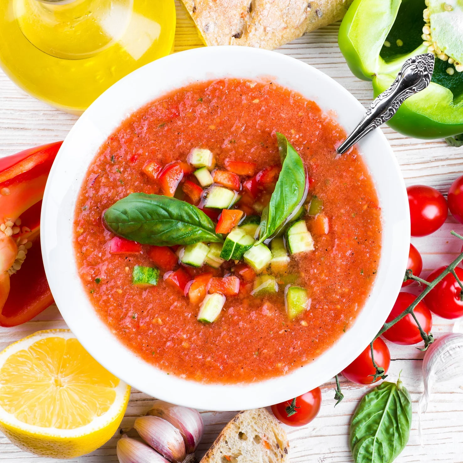 Easy Summer Gazpacho