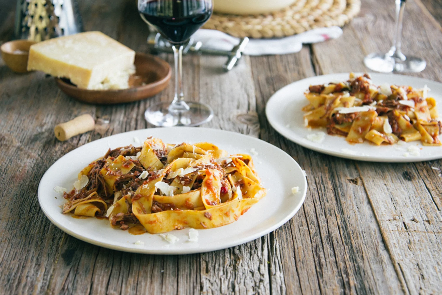 Smoky Eggplant Ragu with Pappardelle